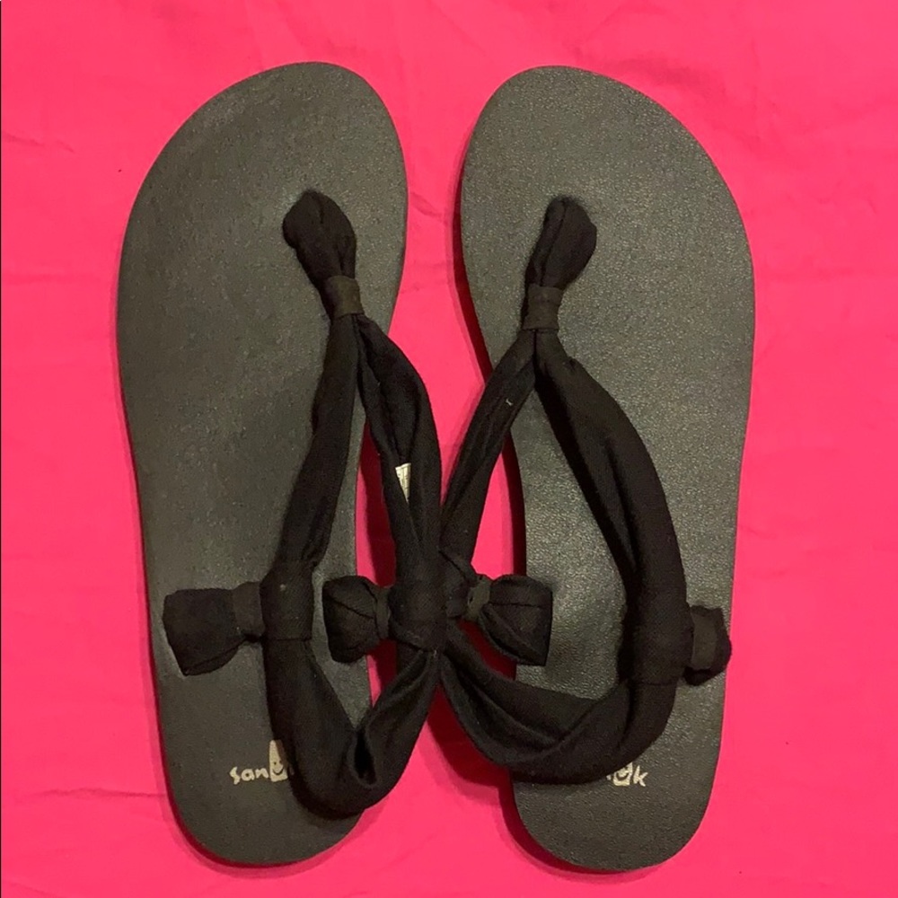 Sanuk Slip on Yoga Sling Back Sandals NWOT